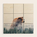 Beyond the Haze Wood Wall Art Gallery Image 1
