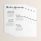 The Four Agreements Brush 2 Wrapping Paper Gallery Image 3