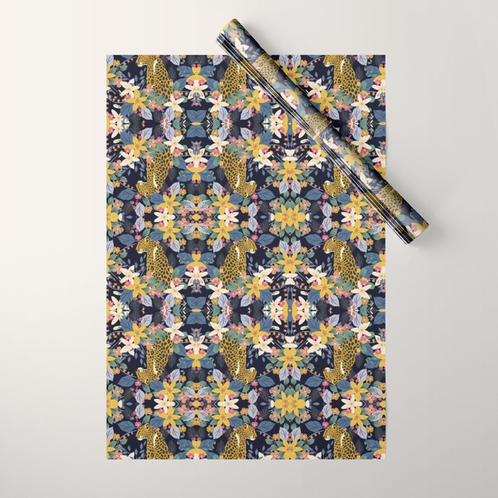 Ziggy Cheetah Prints Wrapping Paper Gallery Image 1