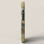 Chinoiserie Oriental Golden Peacock Fresco Art iPhone Case Gallery Image 2