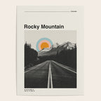 Rocky Mountain National Park Retro Print Poster Gallery Image 4