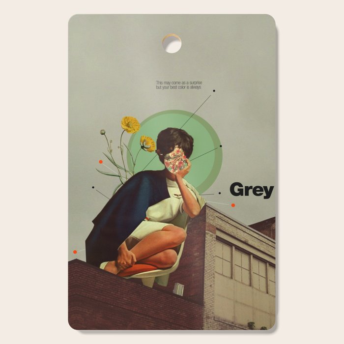 Grey Cutting Board Gallery Image 1