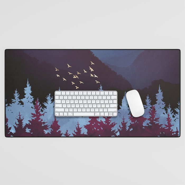 Mulberry Dusk Desk Mat Gallery Image 1