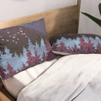 Mulberry Dusk Pillow Sham Gallery Image 2