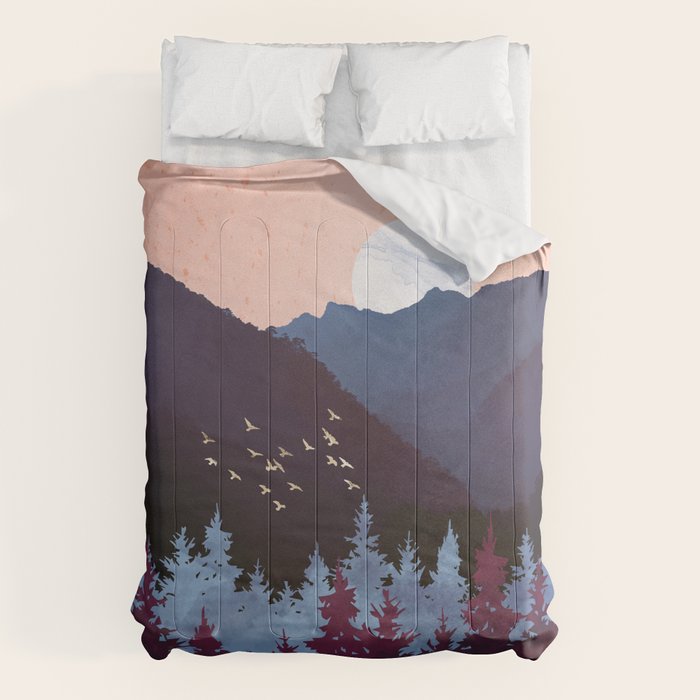 Mulberry Dusk Comforter Gallery Image 1