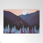 Mulberry Dusk Welcome Mat Gallery Image 1
