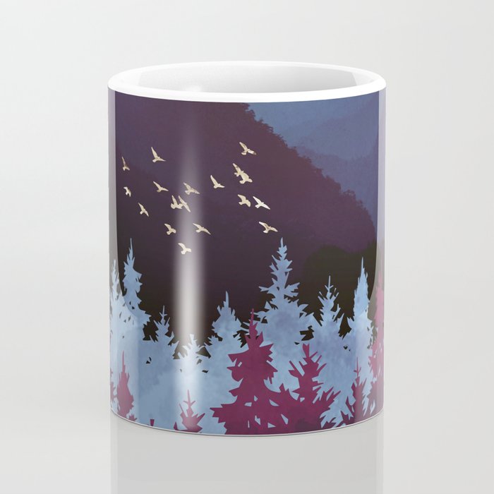 Mulberry Dusk Coffee Mug Gallery Image 4