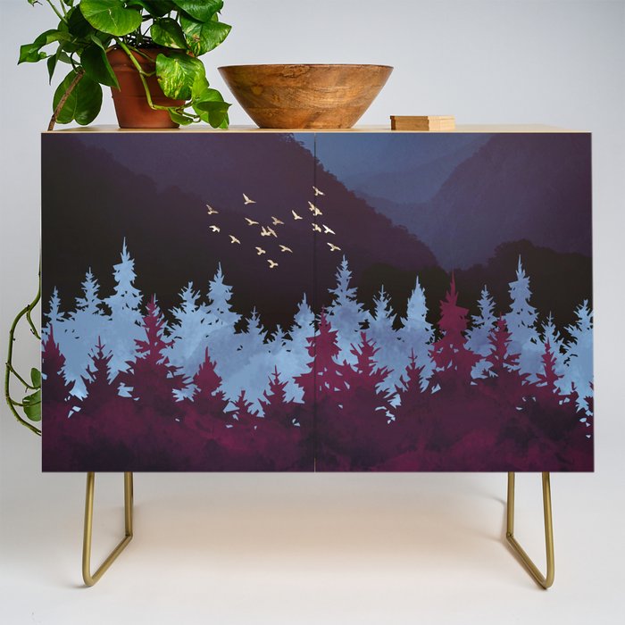 Mulberry Dusk Credenza Gallery Image 1