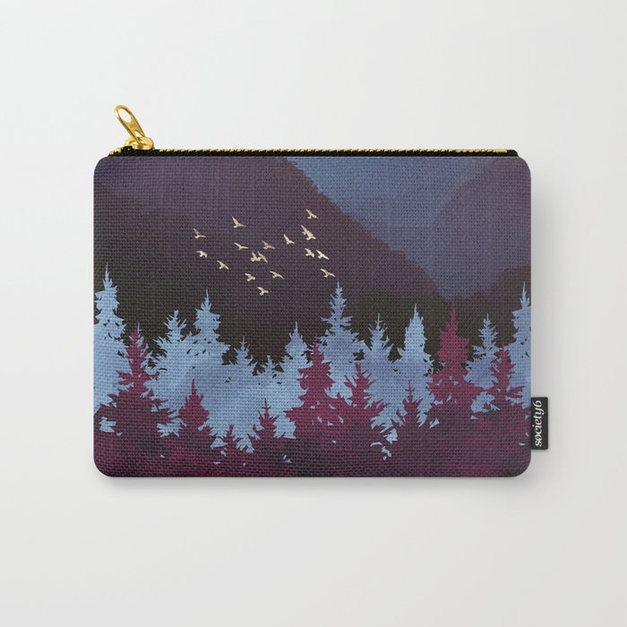 Mulberry Dusk Carry All Pouch Gallery Image 1