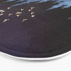 Mulberry Dusk Bath Mat Gallery Image 3