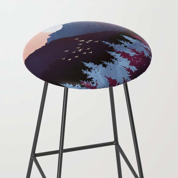 Mulberry Dusk Stool Gallery Image 2