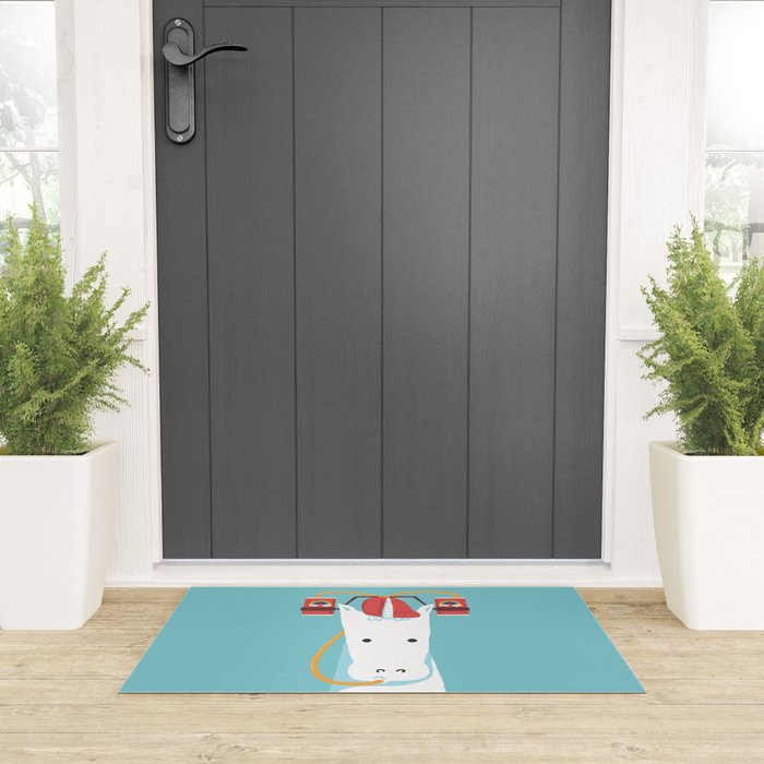 Rainbow Juice Welcome Mat Gallery Image 3