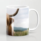 Scottish Highland Cattle Portrait Coffee Mug Gallery Image 1