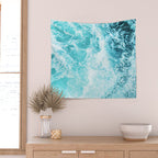 Perfect Sea Waves Wall Tapestry Gallery Image 2