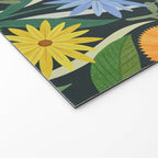 Wildflower Garden - Dark Welcome Mat Gallery Image 2