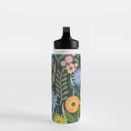 Wildflower Garden - Dark Water Bottle Gallery Image 3