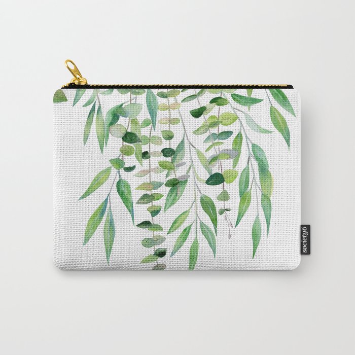 Mixed Eucalyptus  Carry All Pouch Gallery Image 1
