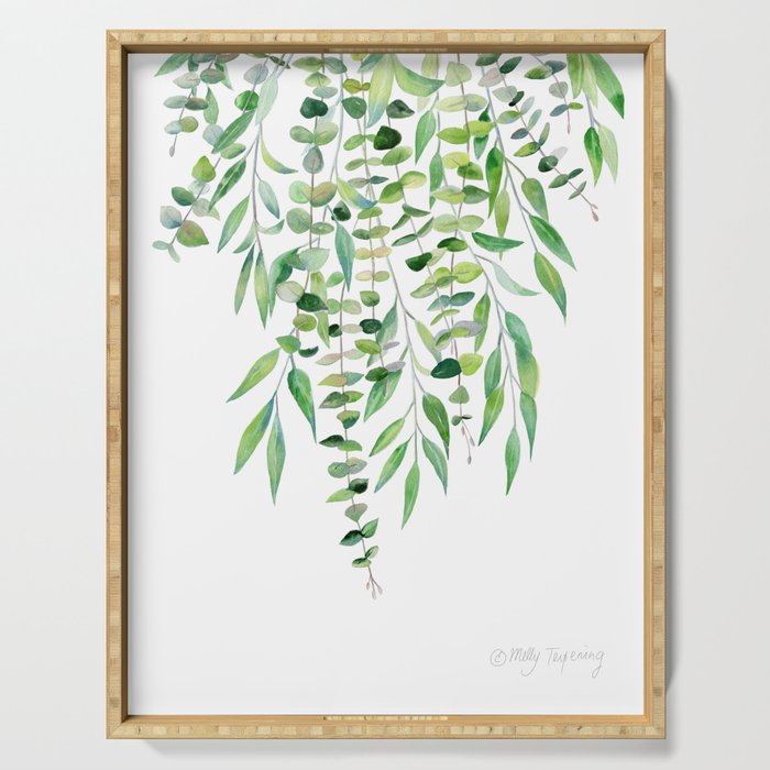 Mixed Eucalyptus  Serving Tray Gallery Image 1