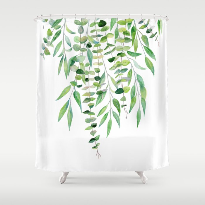 Mixed Eucalyptus  Shower Curtain Gallery Image 1