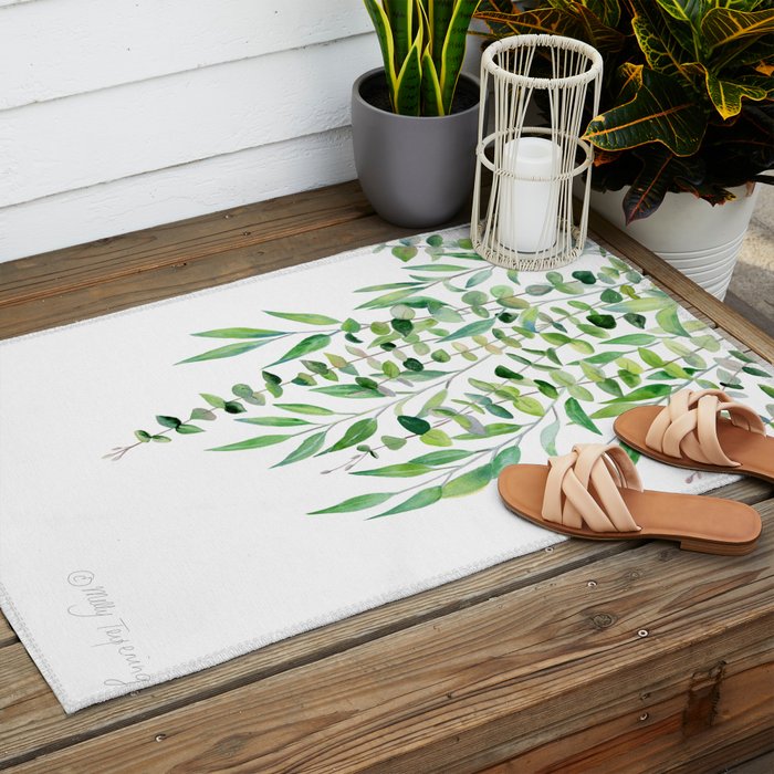 Mixed Eucalyptus  Outdoor Rug Gallery Image 2