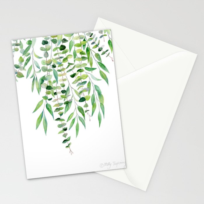 Mixed Eucalyptus  Stationery Card Gallery Image 2