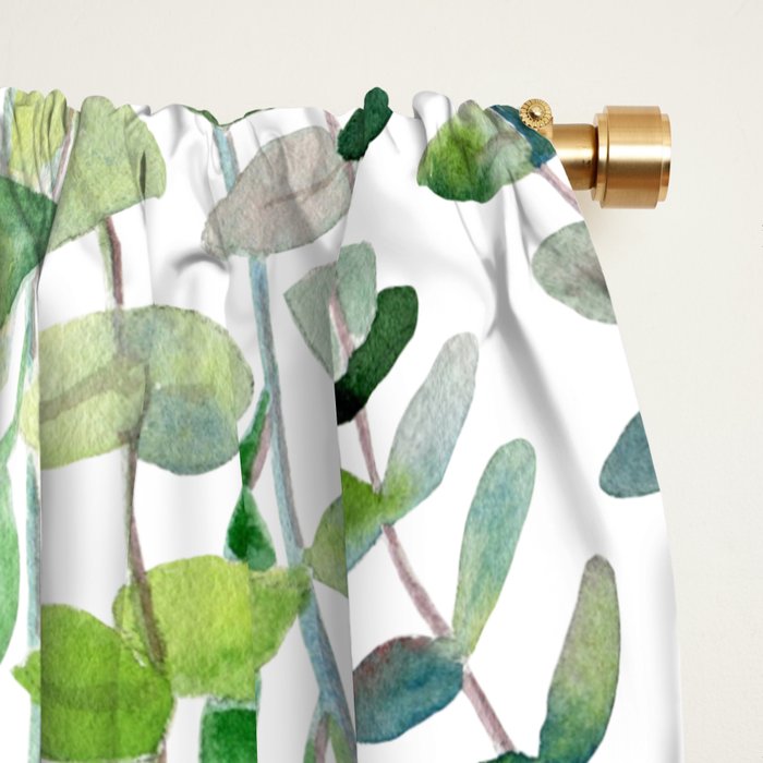 Mixed Eucalyptus  Window Curtain Gallery Image 2