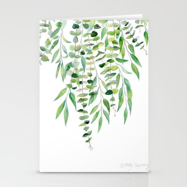 Mixed Eucalyptus  Stationery Card Gallery Image 2