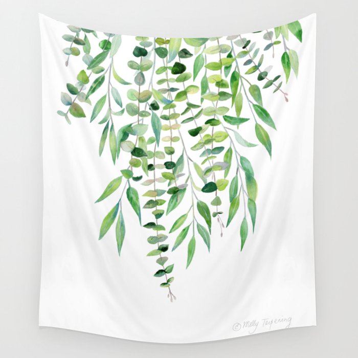 Mixed Eucalyptus  Wall Tapestry Gallery Image 4