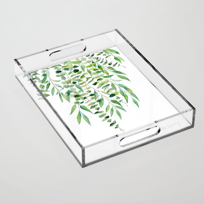 Mixed Eucalyptus  Acrylic Tray Gallery Image 1
