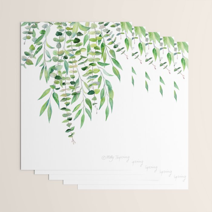 Mixed Eucalyptus  Wrapping Paper Gallery Image 3
