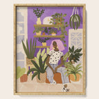 Pink Hair Beauty Serving Tray Gallery Image 1