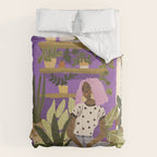 Pink Hair Beauty Comforter Gallery Image 6