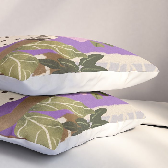 Pink Hair Beauty Pillow Sham Gallery Image 3