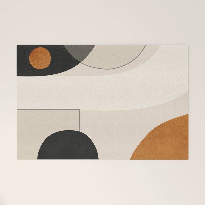 Abstract Minimal Shapes 133 Welcome Mat Gallery Image 1