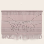 Blush Pinky Wall Hanging Gallery Image 1
