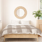 Gingham Cloth / Mocha Checks Duvet Cover Gallery Image 3