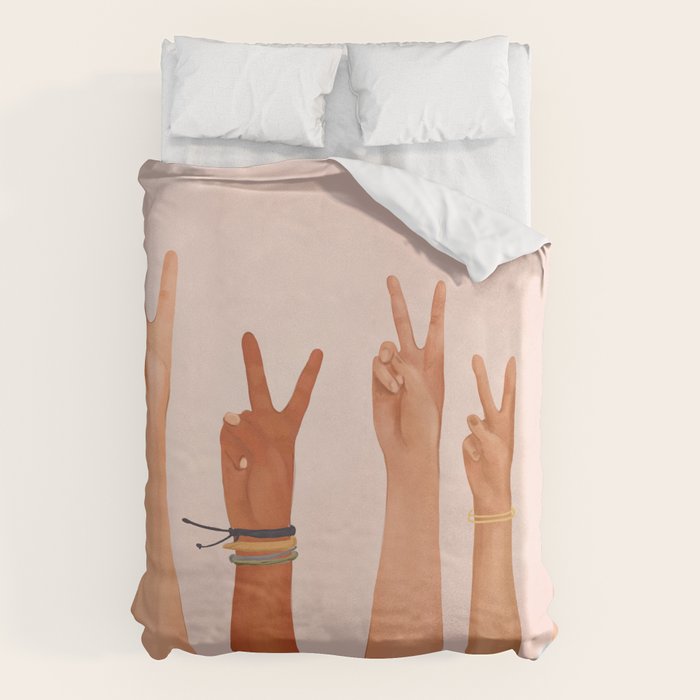 Peace Duvet Cover Gallery Image 1