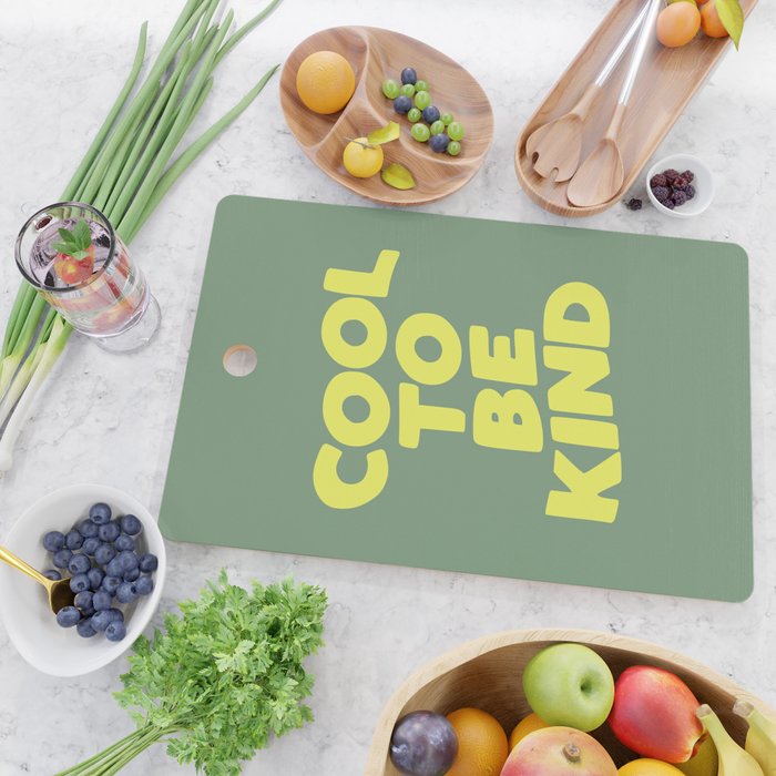 Cool to Be Kind Cutting Board Gallery Image 2