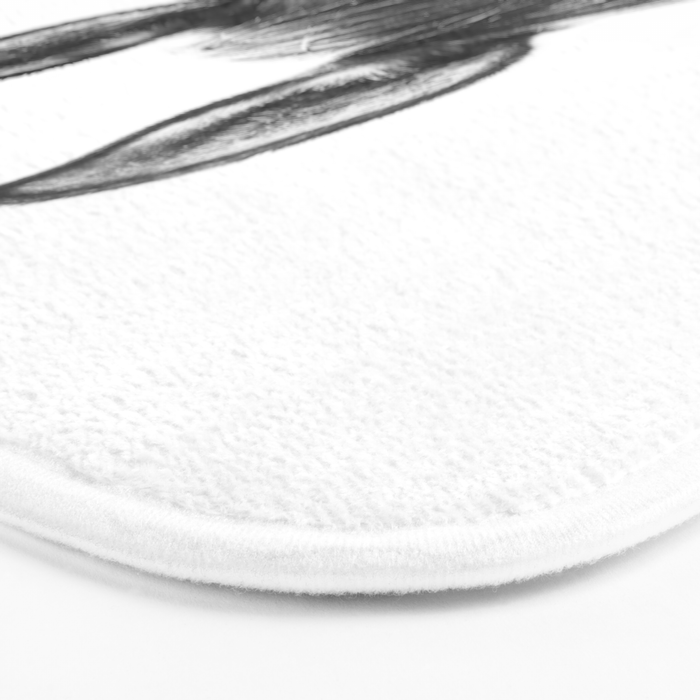 peekaboo horse, bw horse print, horse photo, equestrian print, equestrian photo, equestrian decor Bath Mat Gallery Image 3