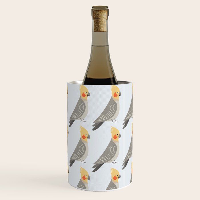 Whimsy Cockatiel Wine Chiller Gallery Image 3