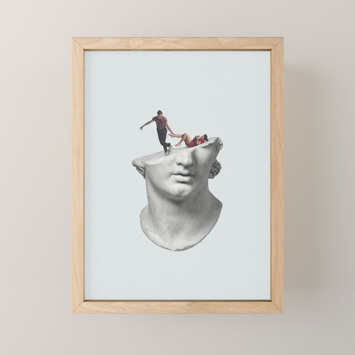 Get out of my head Mini Art Print Gallery Image 1