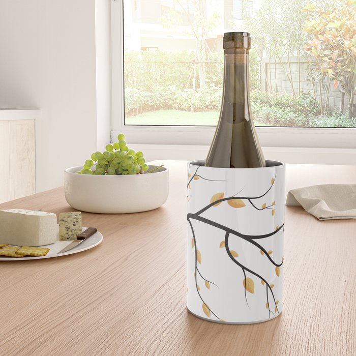 golden leaves Wine Chiller Gallery Image 4