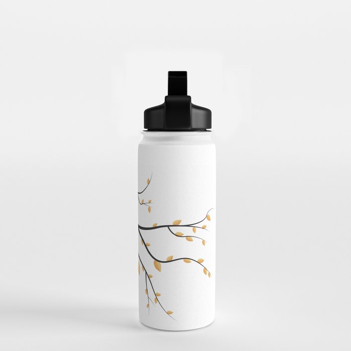 golden leaves Water Bottle Gallery Image 2