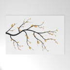 golden leaves Welcome Mat Gallery Image 1