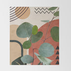 Nature Geometry 17 Throw Blanket Gallery Image 2