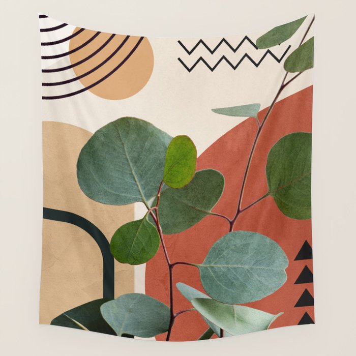 Nature Geometry 17 Wall Tapestry Gallery Image 1