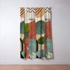 Nature Geometry 17 Window Curtain Gallery Image 3