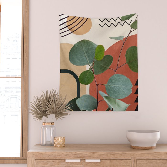 Nature Geometry 17 Wall Tapestry Gallery Image 2