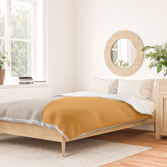 Red Circle #2 Duvet Cover Gallery Image 2