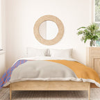 Red Circle #2 Duvet Cover Gallery Image 3
